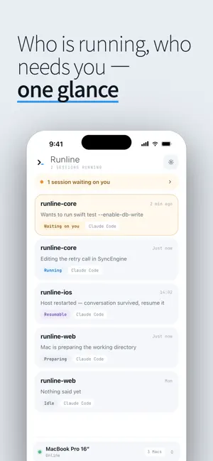 Runline - Coding Anywhere screenshot 3