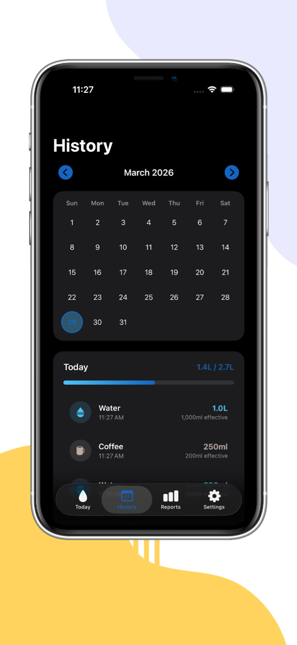 H2Go Water Tracker & Reminder