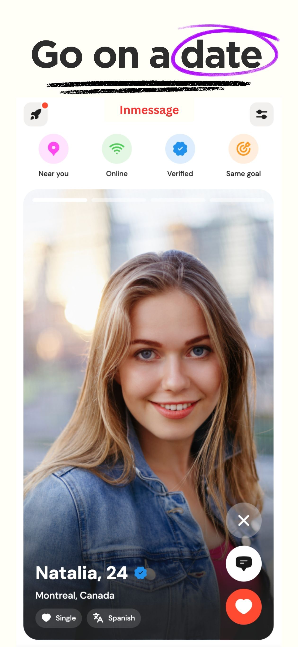 InMessage : Nearby Dating