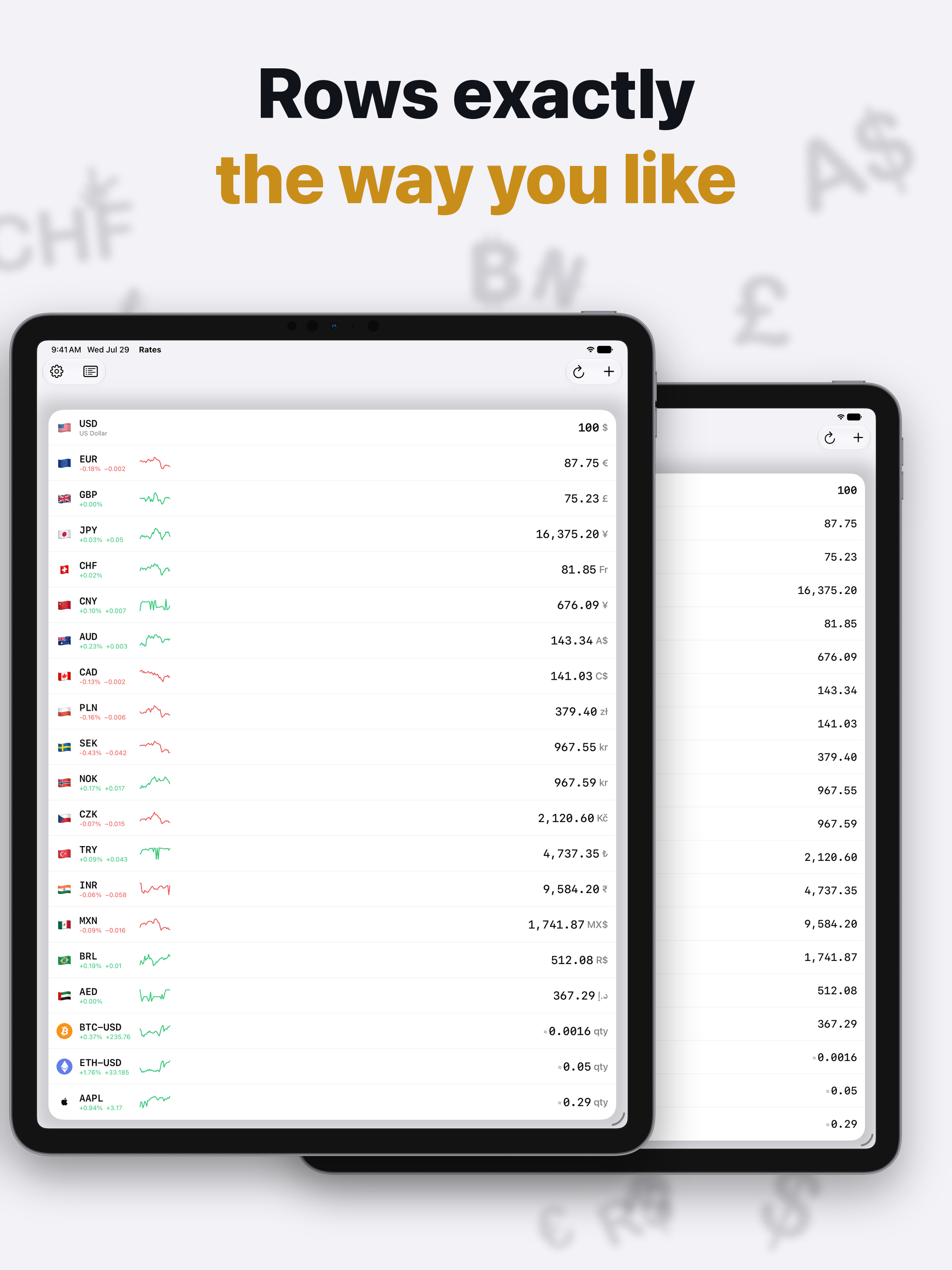 Currency Widget & Converter screenshot 11