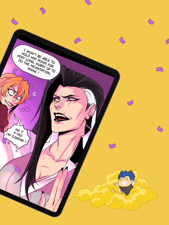 Lemoon: Comics & Webtoons iPad screenshot 2 - Entertainment app