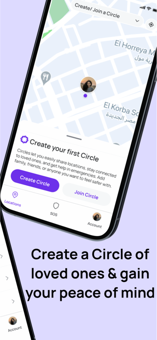 Hiryo: Location Sharing App Screenshot 2 of 4