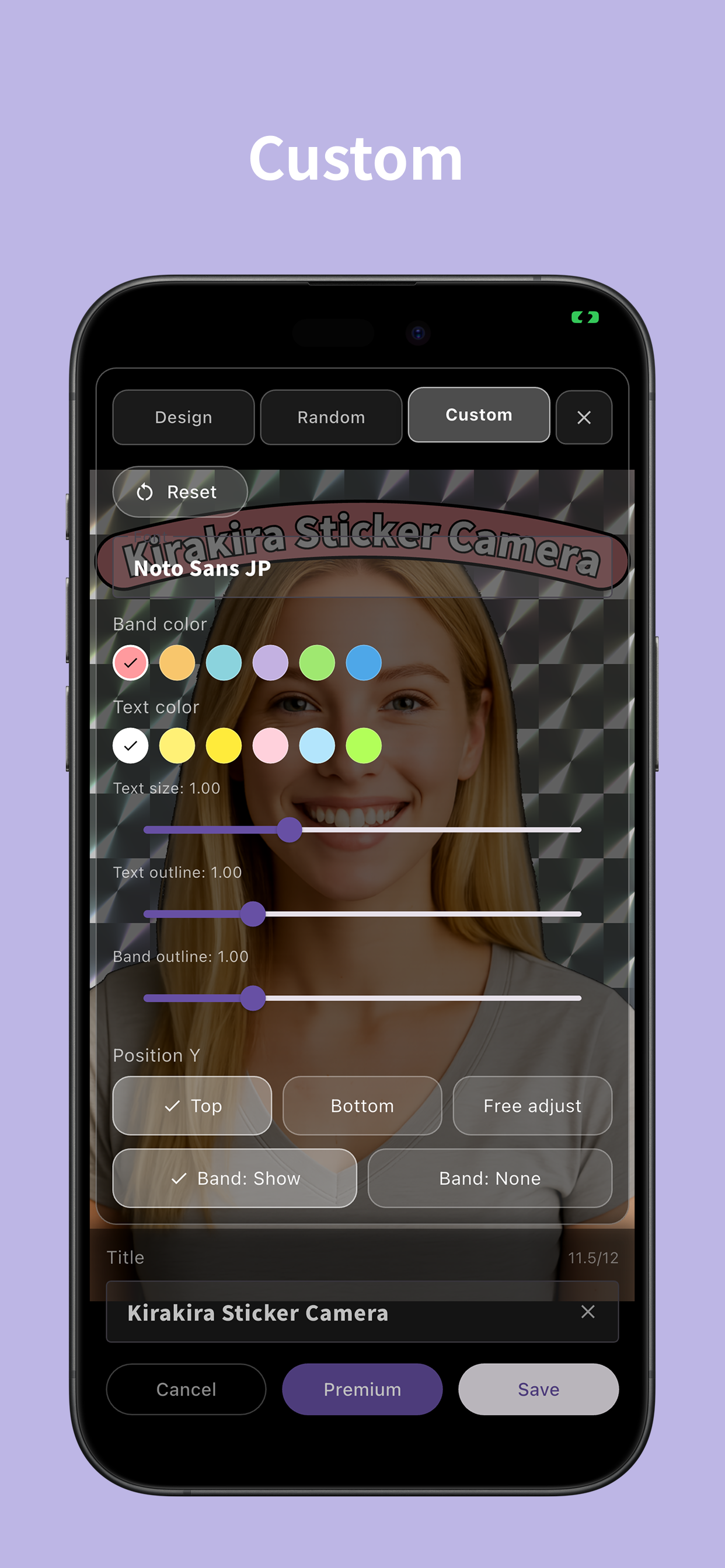 Kirakira Sticker Camera : AI