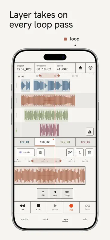 TapeDesk: 4-Track Tape Studio screenshot 6 of 8