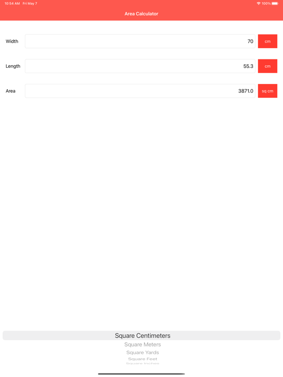 Screenshot #6 pour Area Calculator Fast