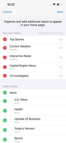 App screenshot