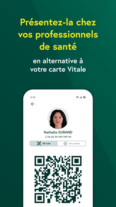 Carte Vitale iPhone screenshot 5 - Health & Fitness app