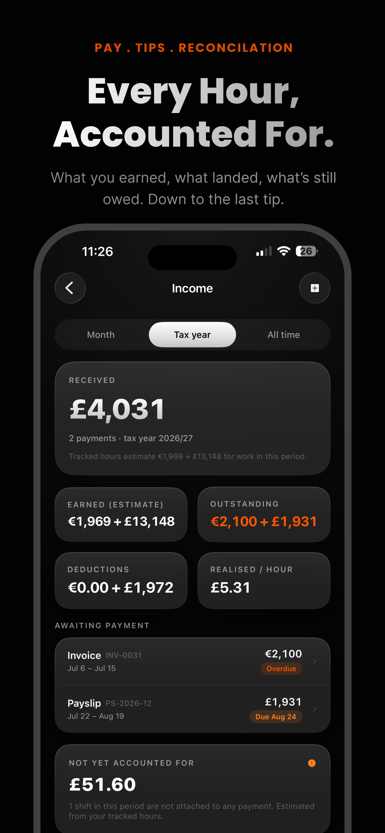 StintKeep: Shift Work Tracker screenshot 3