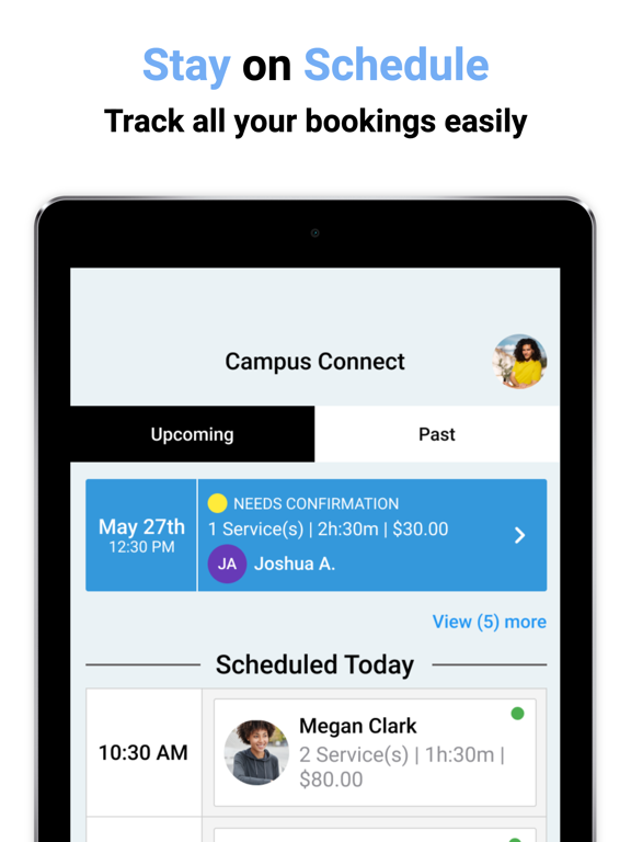 Campus Connect: For Students iPad screenshot 6 - Social Networking app