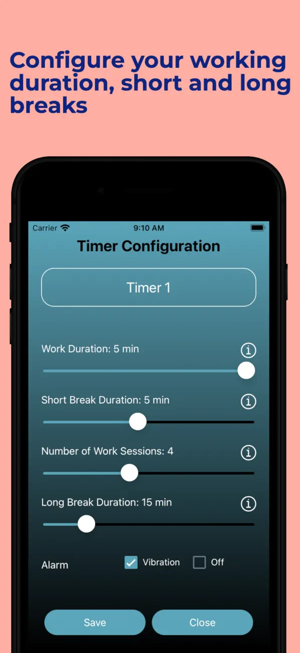 Screenshot #3 pour PomodoroPro: Focus Timer