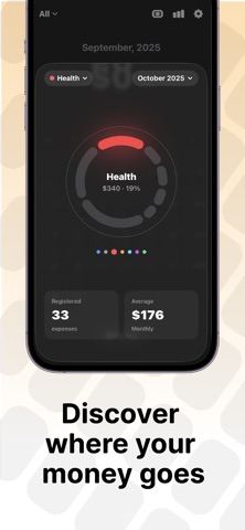Casha - Expense Tracker iPhone screenshot