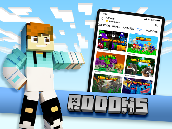 Skins for Minecraft Mods iPad screenshot 4 - Entertainment app
