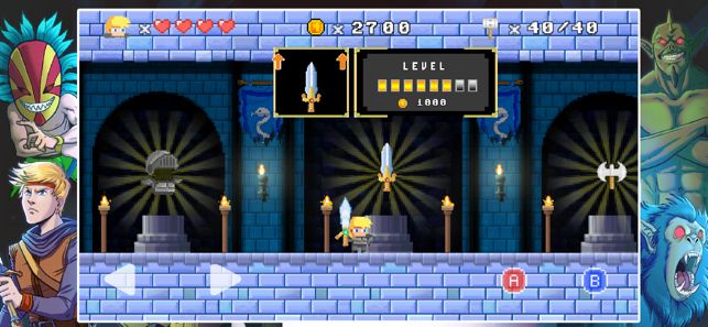 ‎Kingdom of Arcadia: Screenshot ng Platformer