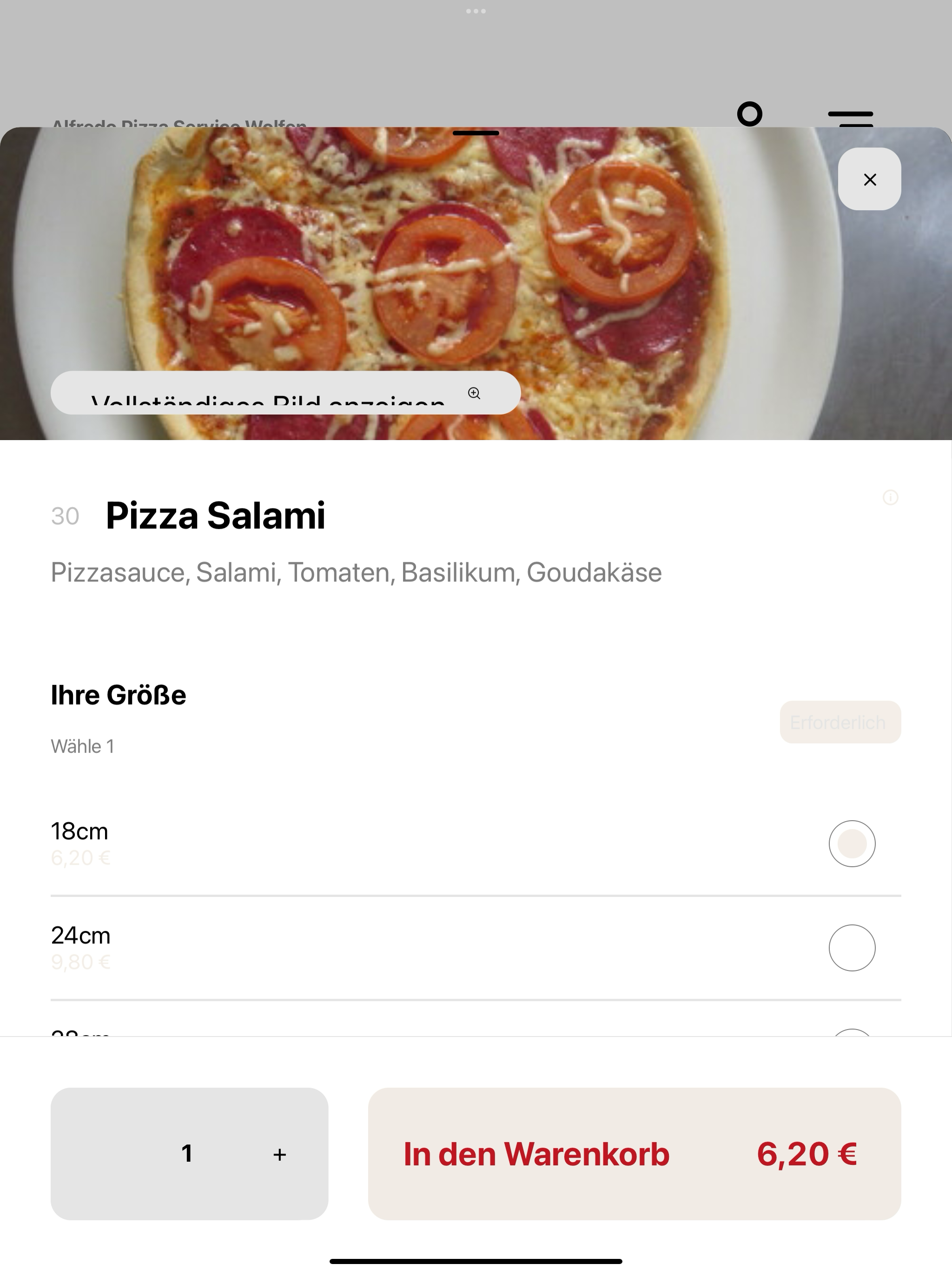 Alfredo Pizza Service Wolfen
