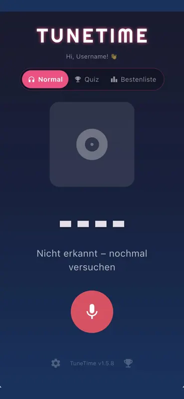 TuneTime - Music Quiz screenshot 2 of 4