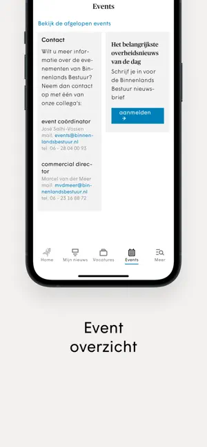 Binnenlands Bestuur Nieuws App iPhone screenshot 6