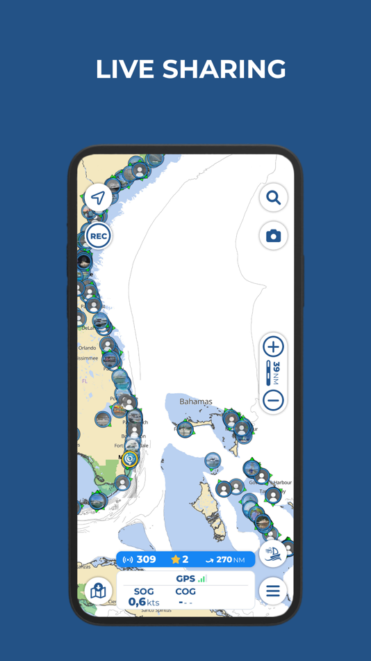#9. Aqua Map Boating (iOS) Podle: GEC s.r.l.