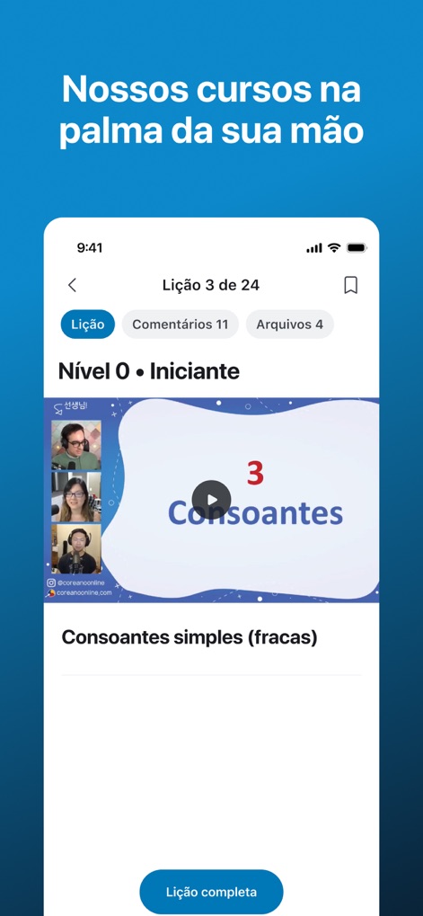 Coreano Online - Social Networking App | MWM