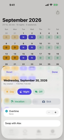 Turno: Work Schedule Planner Screenshot 2 of 7