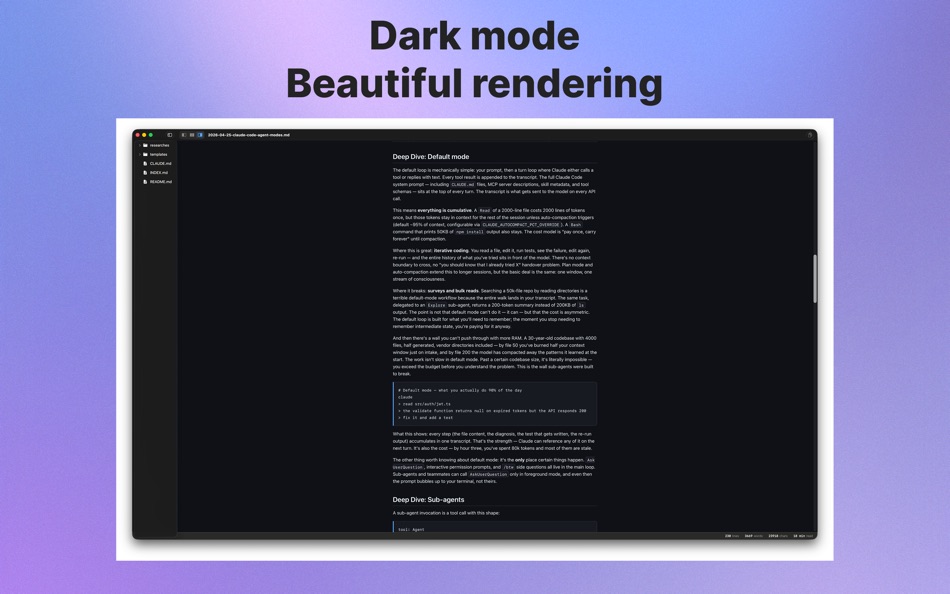 #2. MarkView - Markdown Preview (macOS) By: Michal Babicz