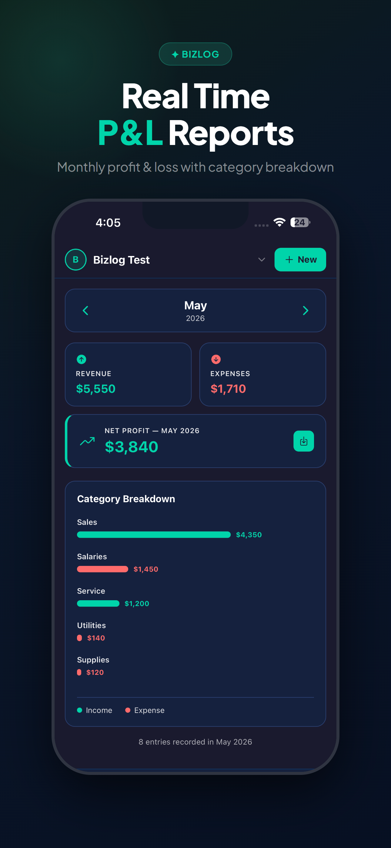 BizLog App