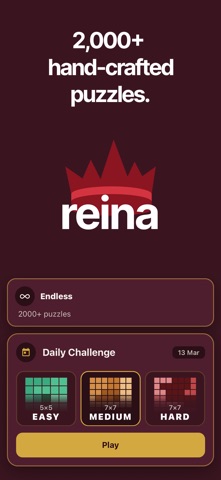 reina: Queens Logic Puzzles Screenshot 2 of 6