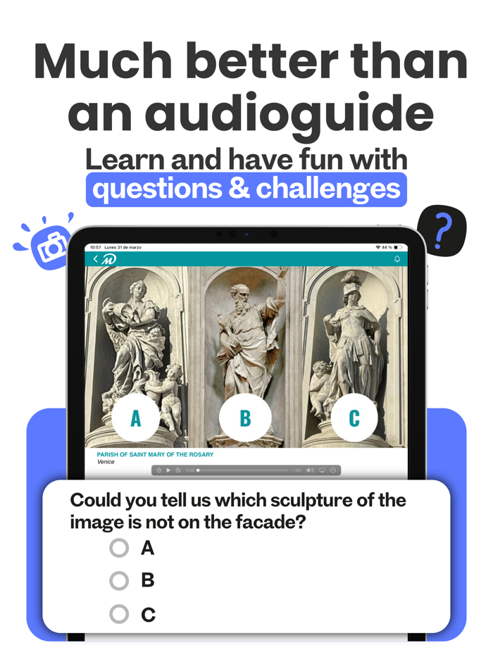 DareMapp Self-guided tours