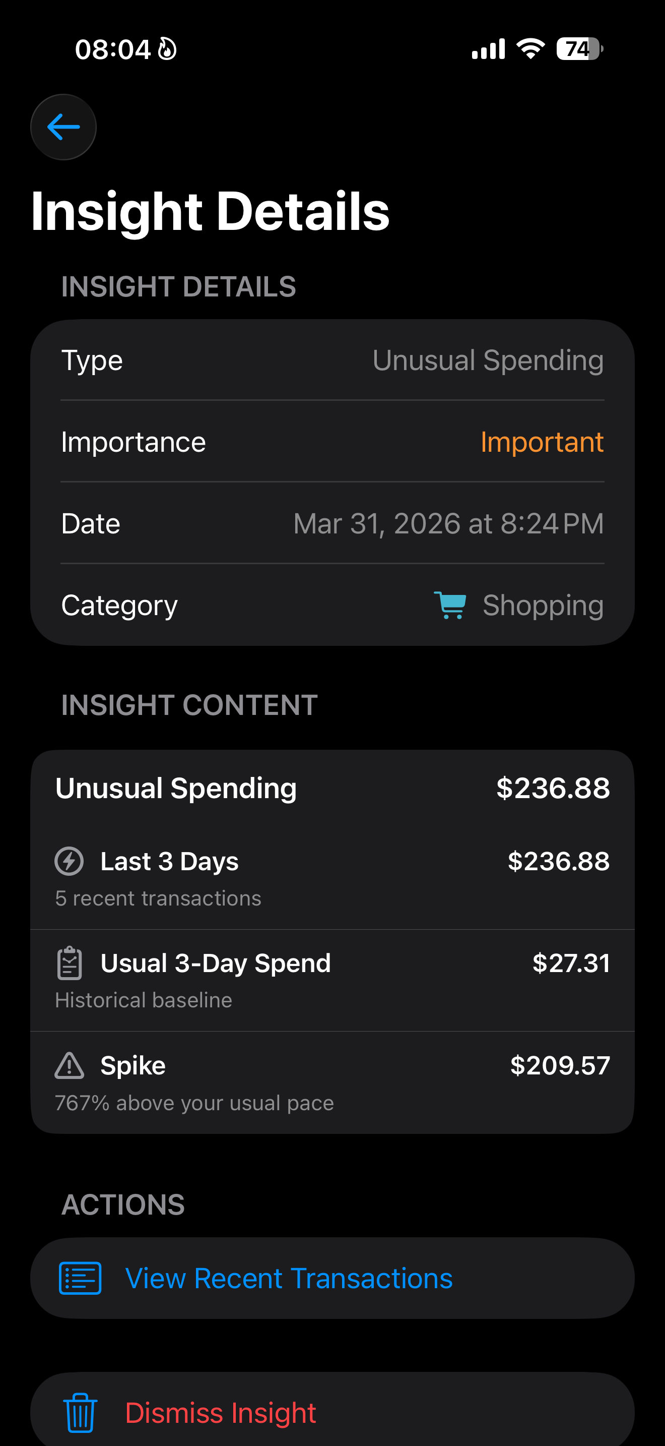 SmartBudget Insights