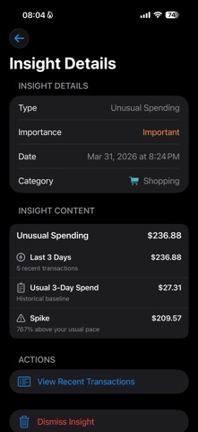 SmartBudget Insights Screenshot 9 of 10