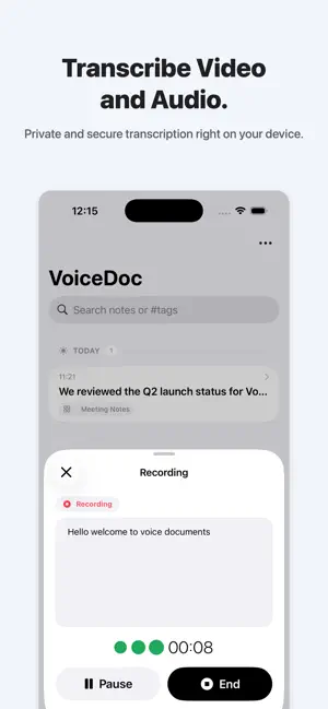 VoiceDoc: Local AI Docs screenshot 1