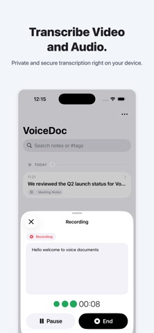 VoiceDoc: Local AI Docs Screenshot 1 of 6