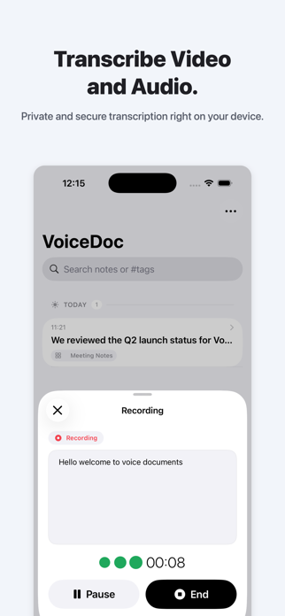 VoiceDoc: Local AI Docs Screenshot 1 of 6