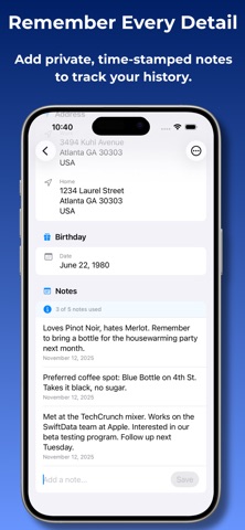 RoloGraph: Contact Manager Screenshot 7 of 8