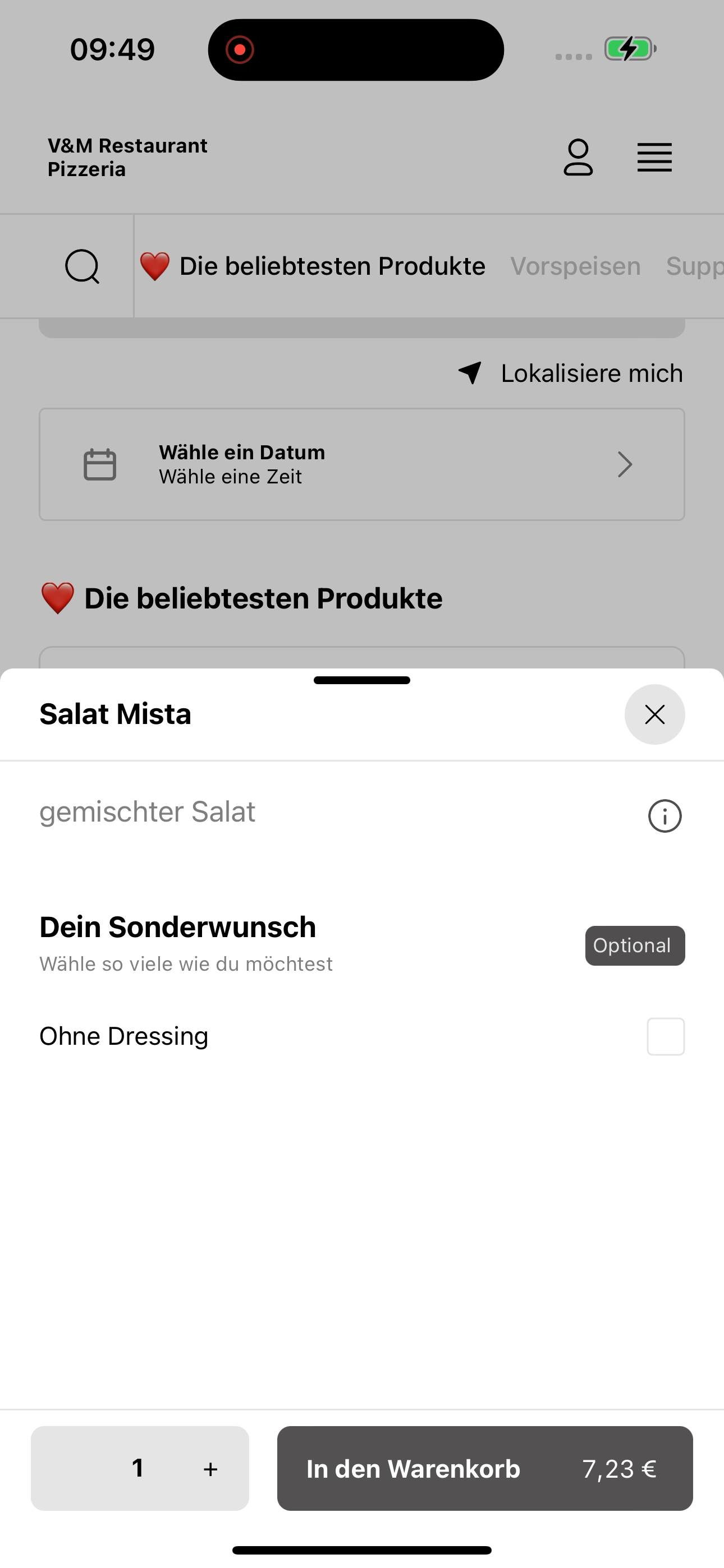 V&M Restaurant Pizzeria screenshot 7