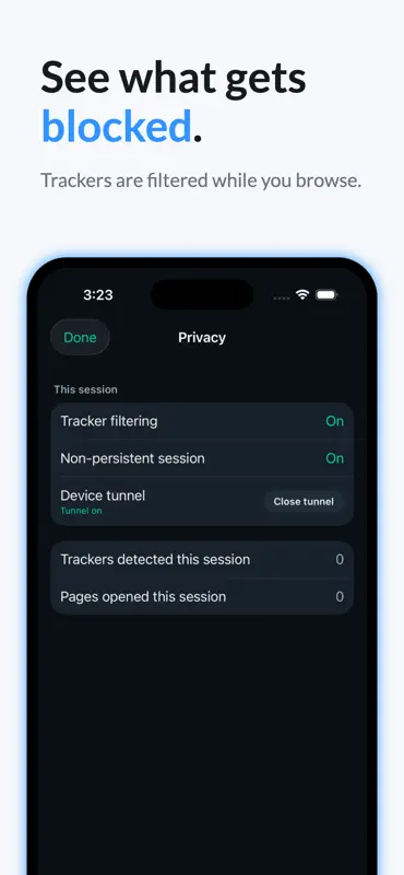 Nivaro Private Browser screenshot 2 of 5