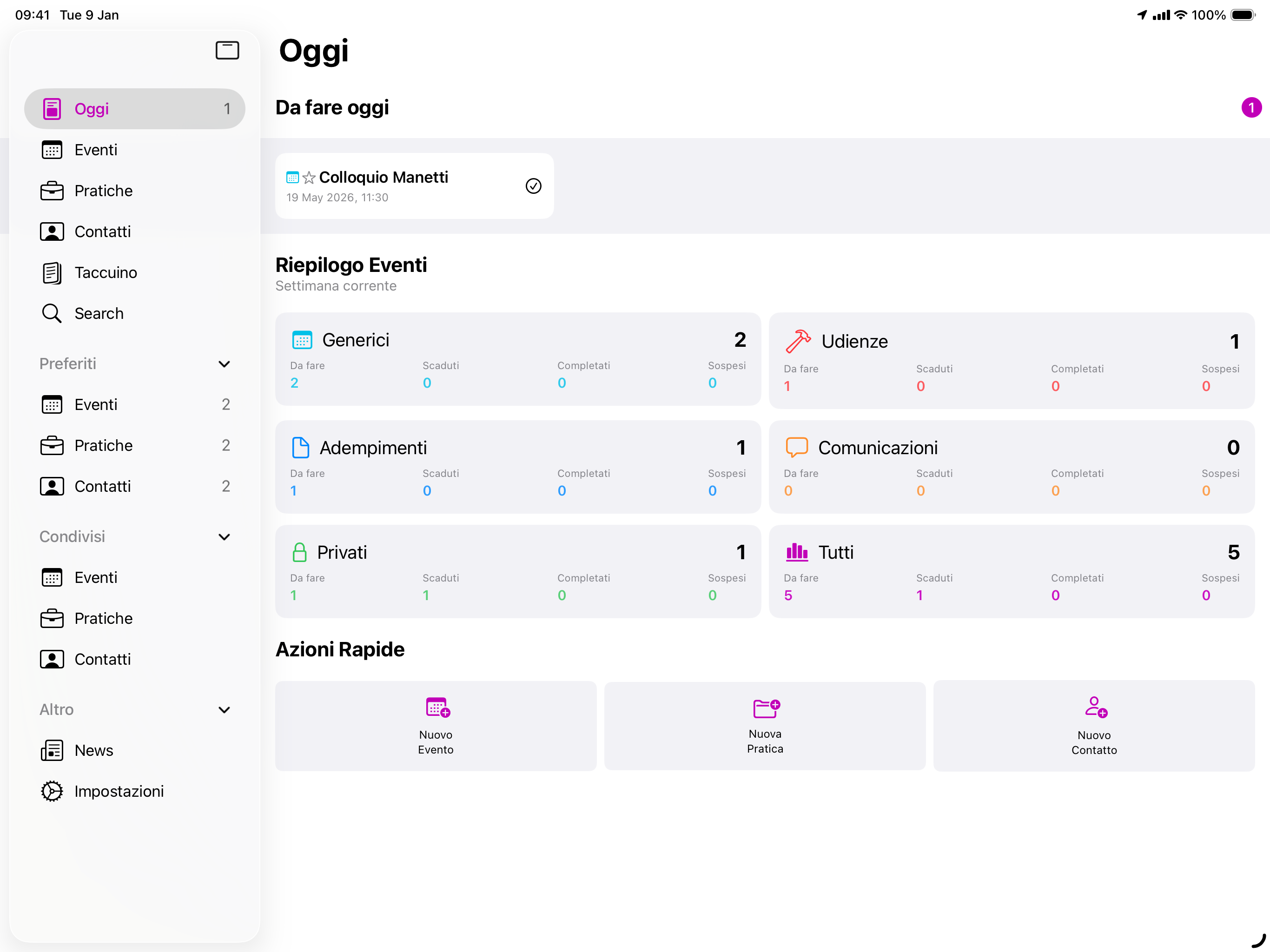 Agenda Legale PRO screenshot 12