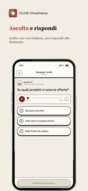 CILS B1 Cittadinanza: Italian screenshot 2