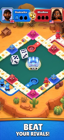 Dice Rivals: 1v1 Board Game screenshot