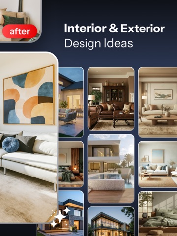 AI House Design - Room Remodel iPad screenshot