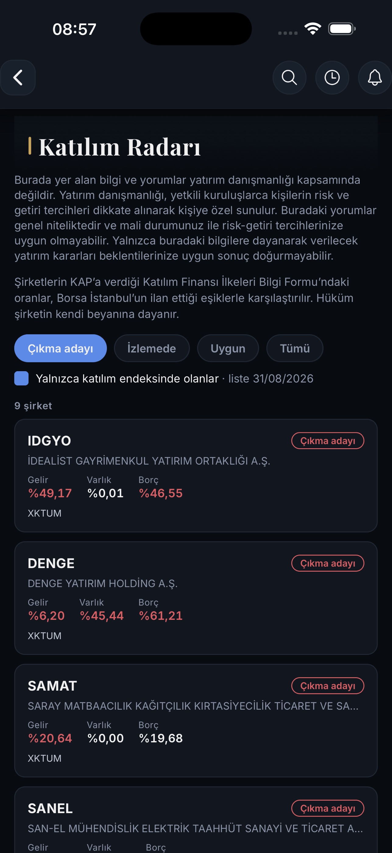 Screenshot 1 of sinyal.ai