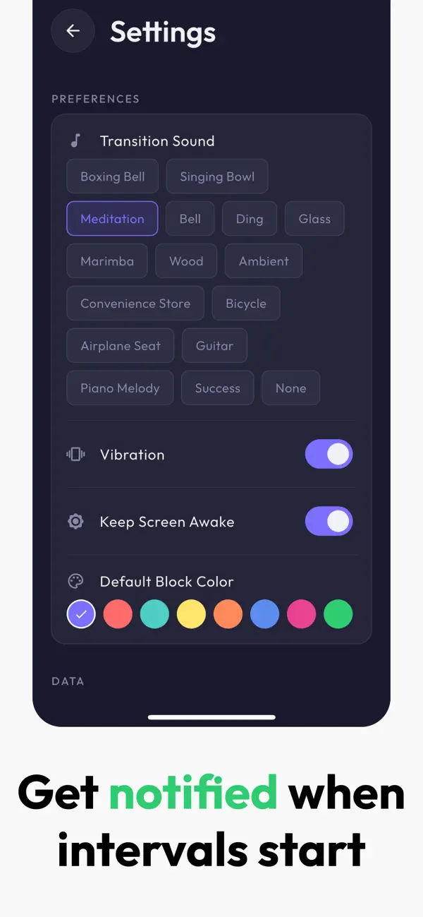 #4. Intervals: Timer Builder (iOS) Przez: SIMON RAYMOND SCHOEN