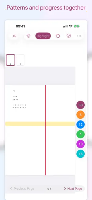 KnitNote: Row Counter & PDF screenshot 3