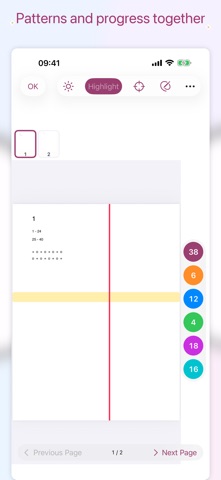 KnitNote: Row Counter & PDF Screenshot 3 of 4