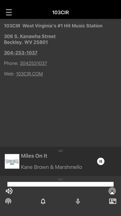 103CIR Screenshot