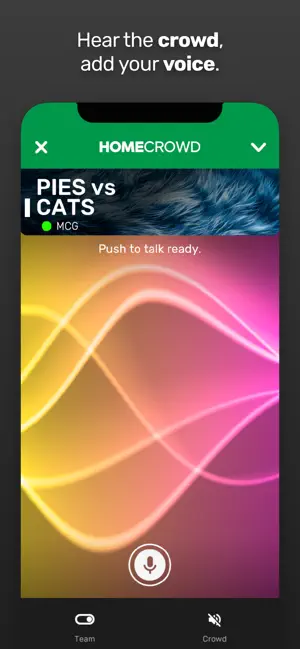 HomeCrowd: Live Crowd Audio screenshot 4