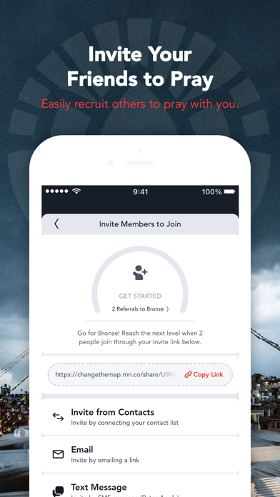 Change The Map iPhone screenshot 7 - Social Networking app