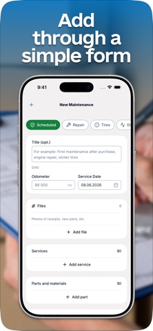 MiyMotor - Maintenance logbook Screenshot 5 of 5