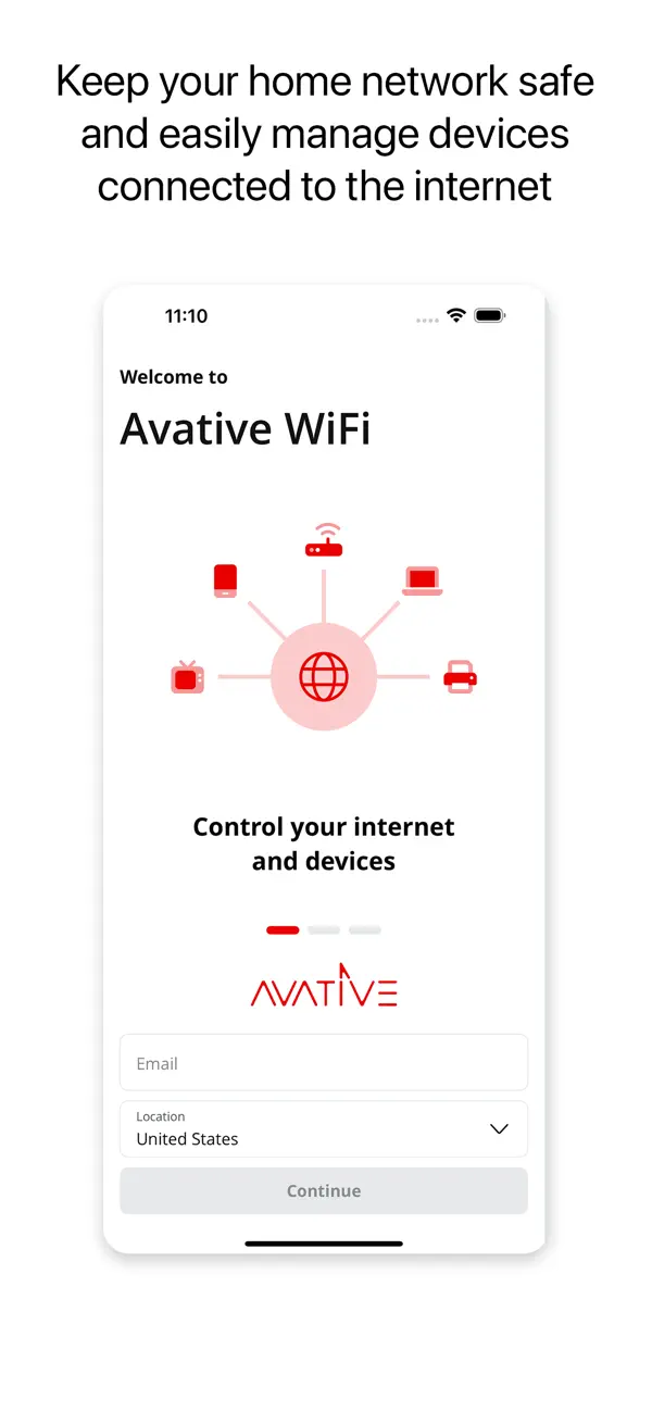 Screenshot #1 pour Avative WiFi