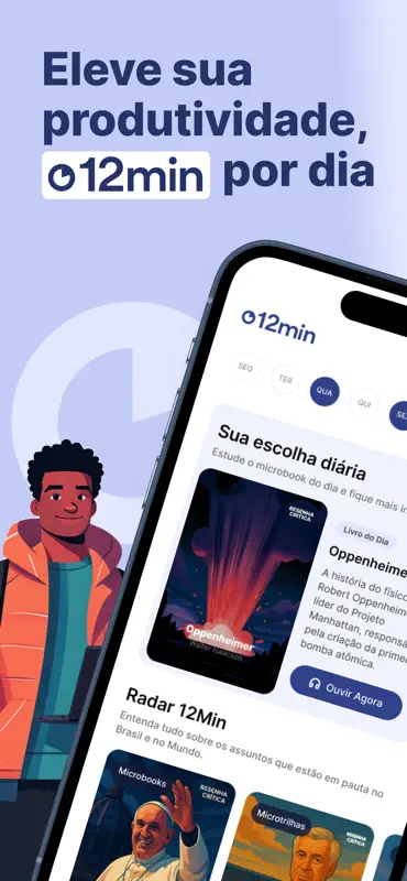 12min: Resumos e Livros screenshot 1 of 6