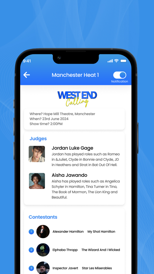 #5. West End Calling (iOS) 由: West End Calling